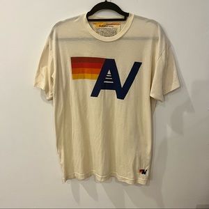 Aviator Nation T-Shirt Cream